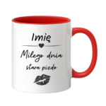 Kubek z dowolnym imieniem "Miłego dnia stara pizdo"