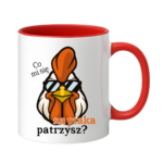 Kubek ,,Co mi się na ptaka patrzysz"