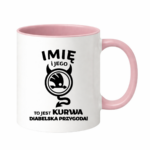 Kubek z dowolnym imieniem "Jego skoda"