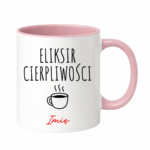 Kubek z dowolnym imieniem "Eliksir cierpliwości"