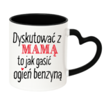 Kubek „Dyskutować z mamą"