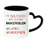 Kubek "Powody aby zostać nauczycielem"