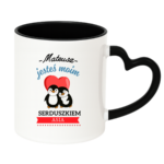 Kubek z dowolnymi imionami "Jesteś moim Serduszkiem''