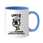 Kubek z dowolnym imieniem "Jego skoda"