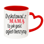 Kubek „Dyskutować z mamą"