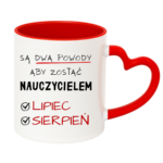 Kubek "Powody aby zostać nauczycielem"