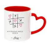 Kubek "Wygrałaś moje serce"