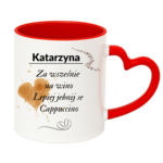 Kubek z dowolnym imieniem "Za wcześnie na wino"