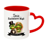 Kubek z dowolnym imieniem "Żajebisty mąż"