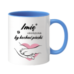 Kubek z dowolnym imieniem "Urodzona by kochać pieski"