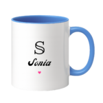 Kubek z dowolnym imieniem i literą