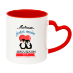 Kubek z dowolnymi imionami "Jesteś moim Serduszkiem''