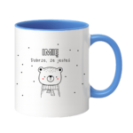 Kubek z dowolnym imieniem "Dobrze że jesteś"