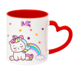 Kubek z dowolnym imieniem "Jednorożec"