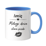 Kubek z dowolnym imieniem "Miłego dnia stara pizdo"
