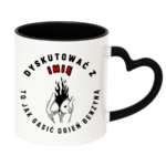 Kubek z dowolnym imieniem "Dyskutować z..."