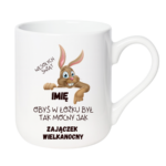 Kubek z dowolnym imieniem „Zajączek Wielkanocny”