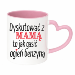 Kubek „Dyskutować z mamą"