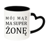Kubek "Mój ma mąż ma super żonę"