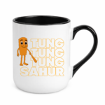 Kubek z napisem "Tung tung tung sahur"