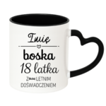 Kubek z dowolnym imieniem i dowolną liczbą lat doświadczenia "Boska"