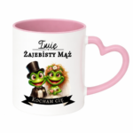 Kubek z dowolnym imieniem "Żajebisty mąż"