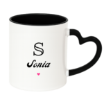 Kubek z dowolnym imieniem i literą