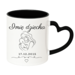 Kubek z dowolną datą i imieniem dziecka