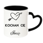Kubek z dowolnym imieniem ,,Kocham Cię"