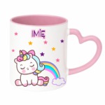 Kubek z dowolnym imieniem "Jednorożec"