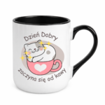 Kubek "Dzień dobry zaczyna się od kawy"