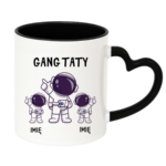 Kubek z dowolnymi imionami "Gang taty"