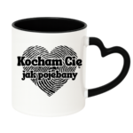 Kubek "Kocham Cię jak pojebany"