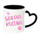 Kubek ,,Szalona kociara''