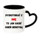 Kubek Personalizowany ,,Dyskutować" z imieniem