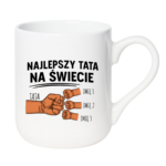 Kubek z dowolnymi imionami "Najlepszy tata na świecie"