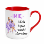 Kubek z dowolnym imieniem "Mała kopia wielki charakter"