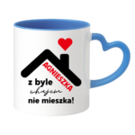 Kubek "Agnieszka z byle ch*jem nie mieszka !"