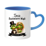 Kubek z dowolnym imieniem "Żajebisty mąż"