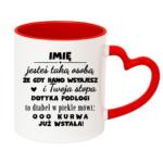 Kubek z dowolnym imieniem "Jesteś taką osobą"