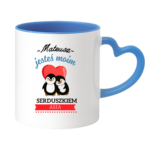 Kubek z dowolnymi imionami "Jesteś moim Serduszkiem''