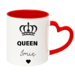 KUBEK PERSONALIZOWANY ,,QUEEN” Z IMIENIEM Podaruj jej coś wyjątkowego – kubek personalizowany z imieniem i napisem „Queen” to idealny prezent dla królowej Twojego życia. Doskonały jako kubek dla dziewczyny, mamy, siostry, przyjaciółki lub żony – na urodziny, święta, Walentynki czy Dzień Kobiet. Elegancki design z koroną i serduszkiem sprawia, że to nie tylko kubek z imieniem, ale też wyraz uznania i czułości w królewskim stylu.
