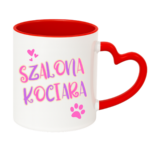 Kubek ,,Szalona kociara''