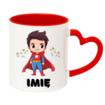 Kubek z dowolnym imieniem "Superbohater"