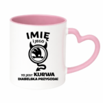 Kubek z dowolnym imieniem "Jego skoda"