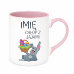 Kubek z dowolnym imieniem "Chłop z jajami"