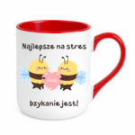 Kubek "Najlepsze na stres..."
