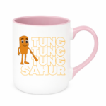 Kubek z napisem "Tung tung tung sahur"