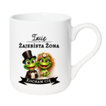 Kubek z dowolnym imieniem "Żajebista żona"