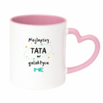 Kubek z dowolnym imieniem ,,Najlepszy Tata w Galaktyce''